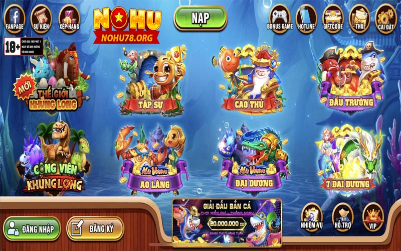 Game bắn cá Online